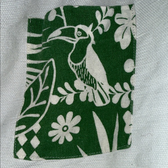 Rare Split-Design Tropical Button-Down - Picture 3 of 5